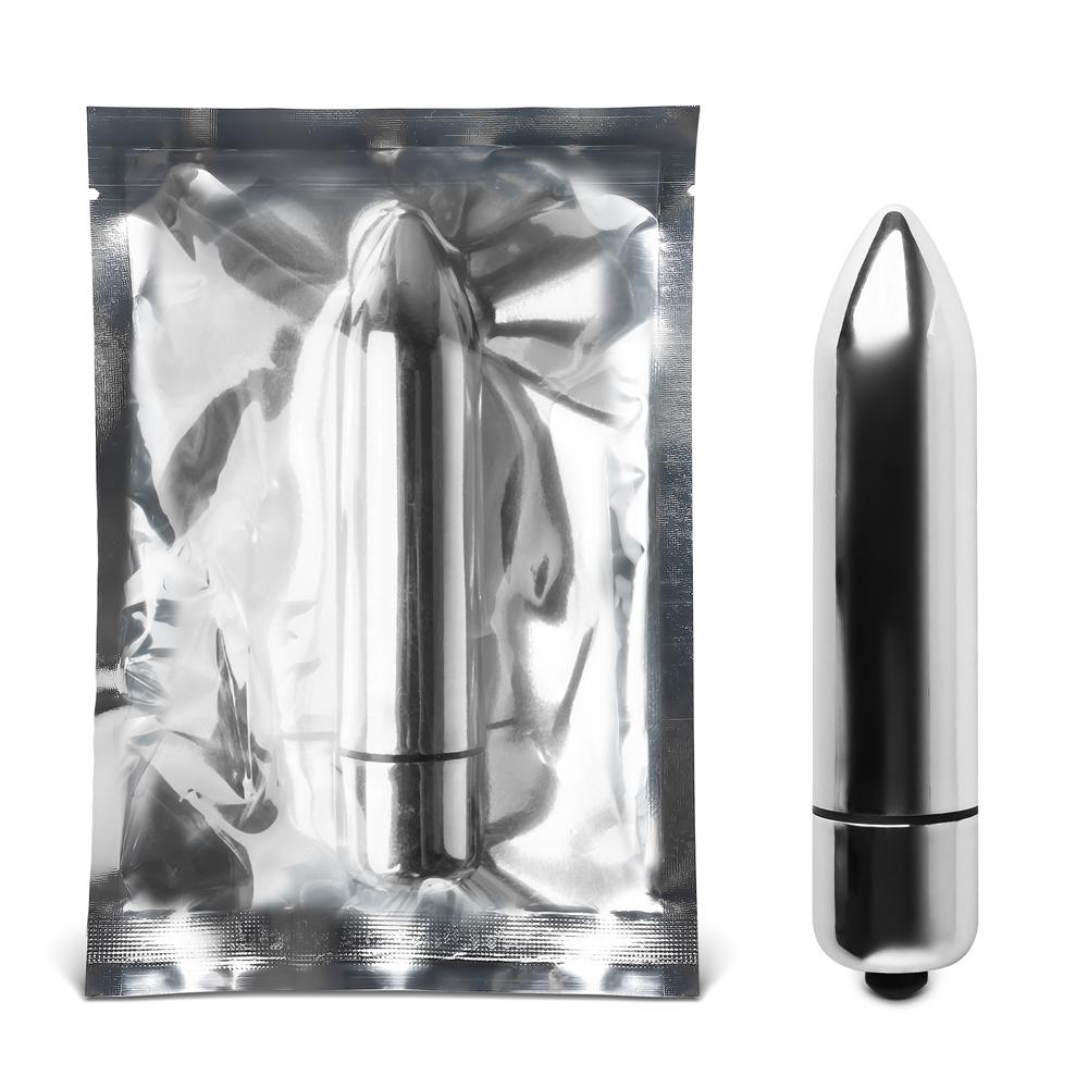 Electroplated Silver Vibrating Bullet