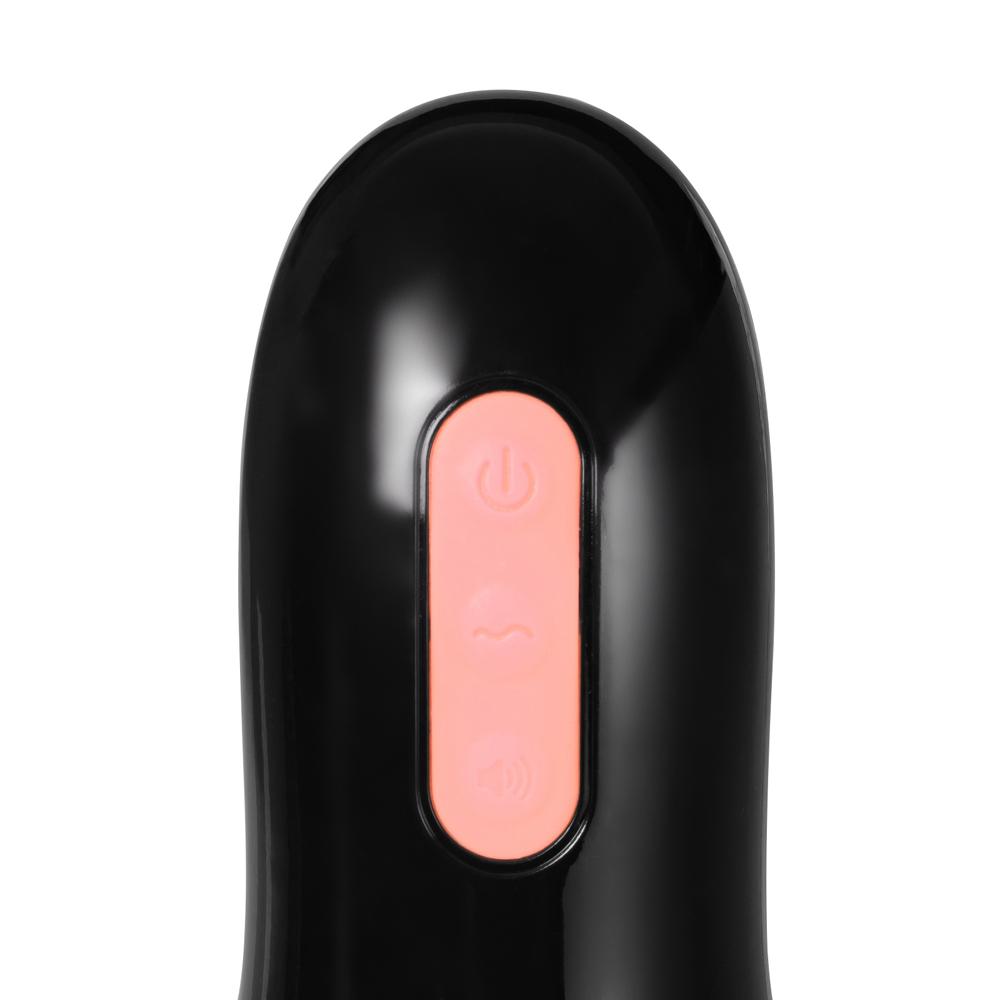 Flesh Color 12-Speed Male Vibrating Masturbator with Heating Function