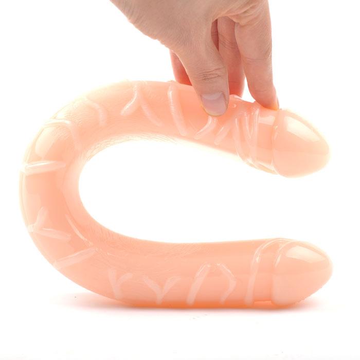 Flesh Color Realistic Double Ended Dildo