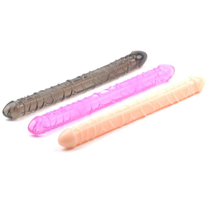 Flesh Color Realistic Double Ended Dildo