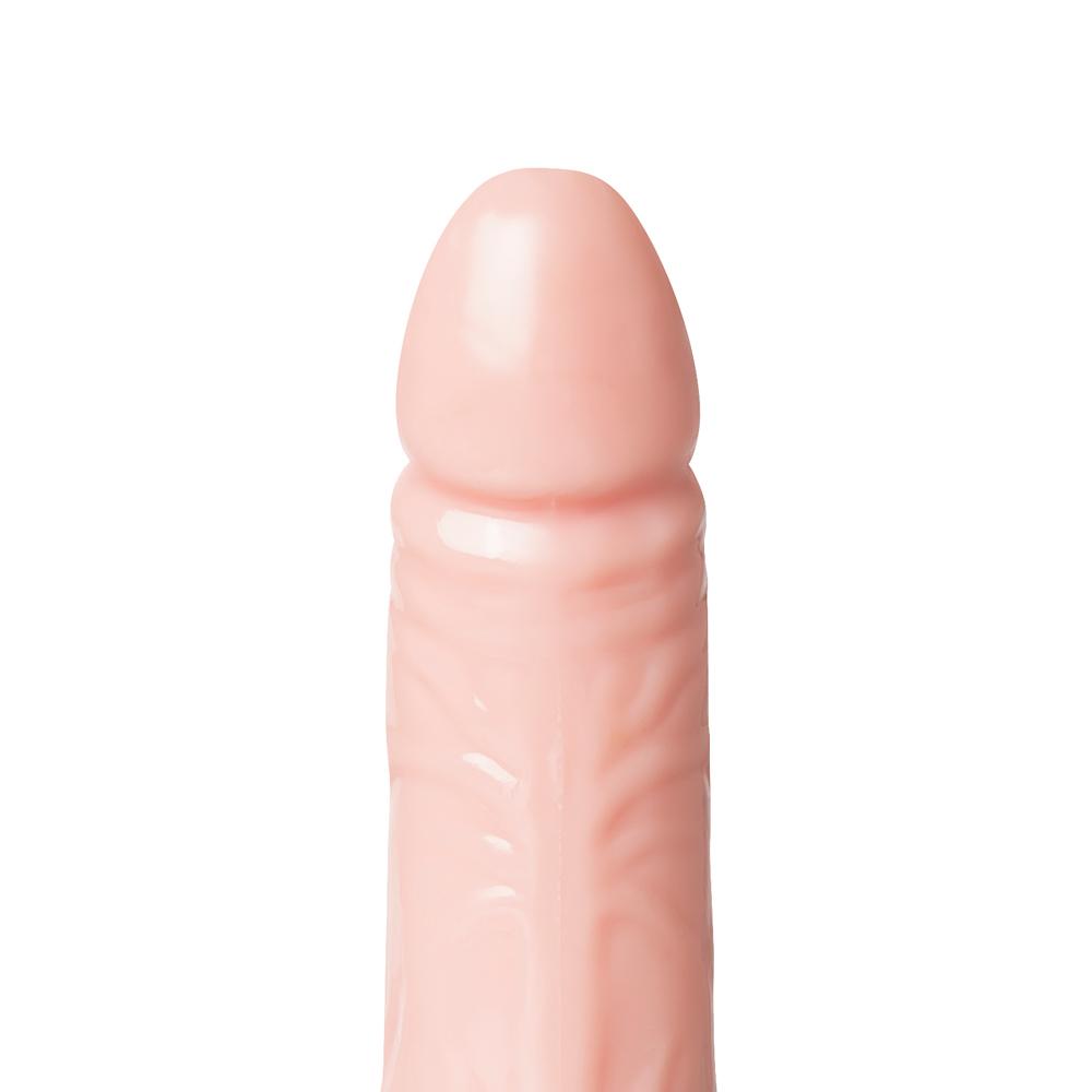 Flesh Color Realistic Penis Vibrator ( TPE Material )