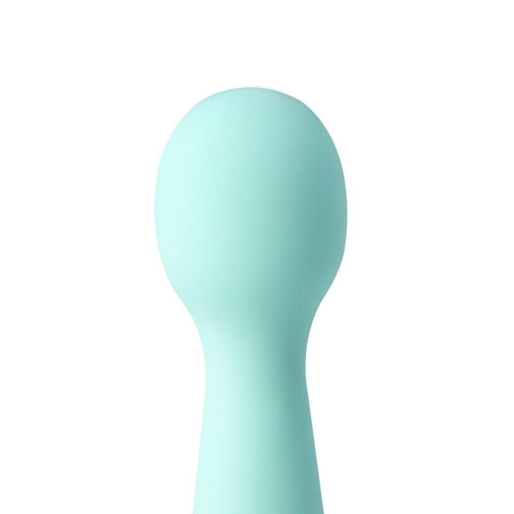 Green Color 10-Speed Mini Vibrating Rechargeable Wand Massager