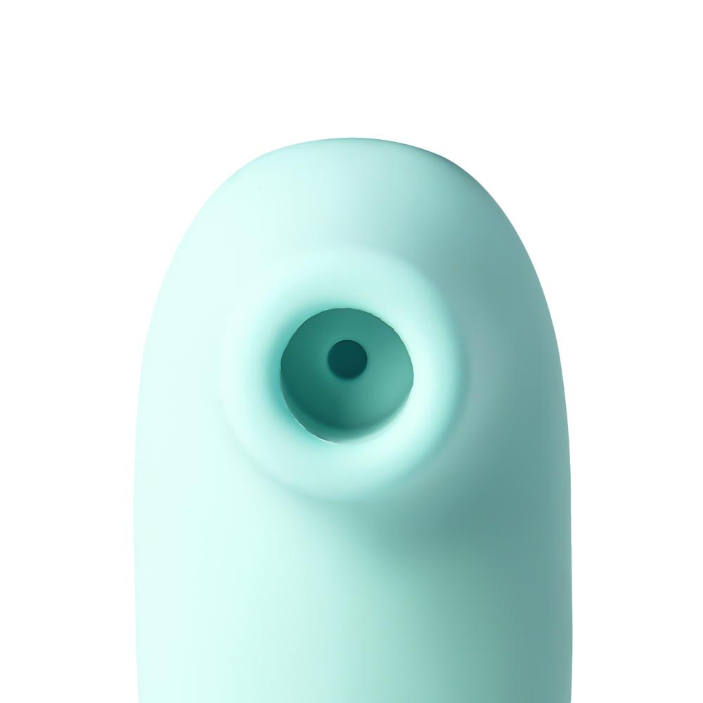 Green Color 10 Speeds Silicone Clitoral Sucking Stimulator