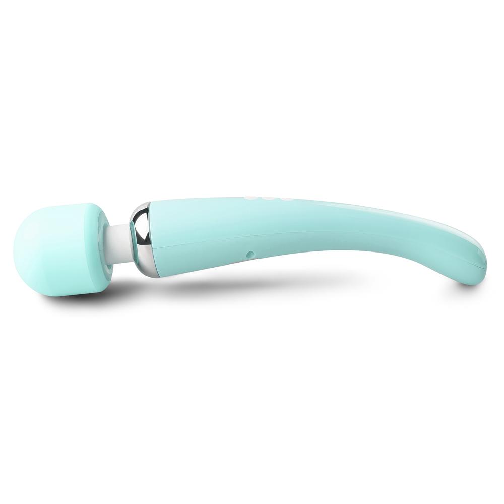 Green Color 20-Mode Whisper Quiet Wand Massager (USB Recharging)