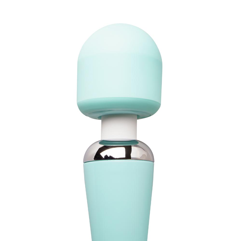 Green Color 20-Mode Whisper Quiet Wand Massager (USB Recharging)