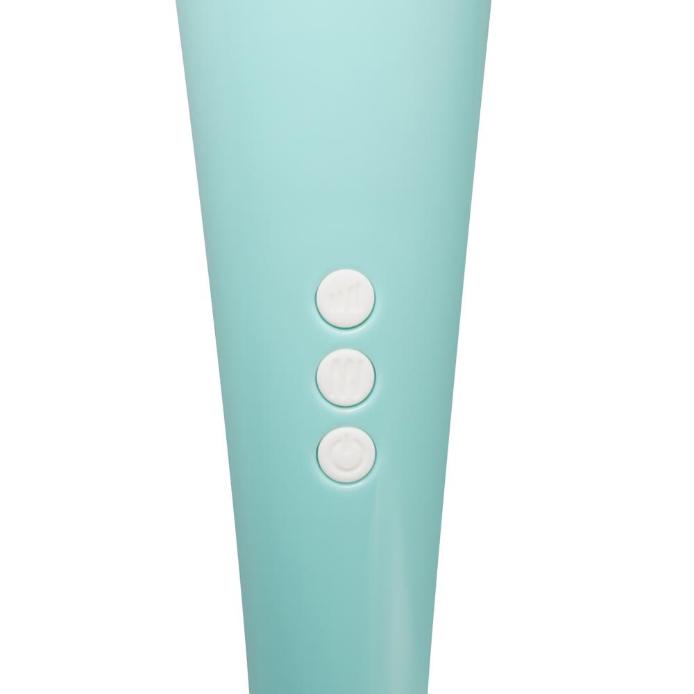 Green Color 20-Mode Whisper Quiet Wand Massager (USB Recharging)