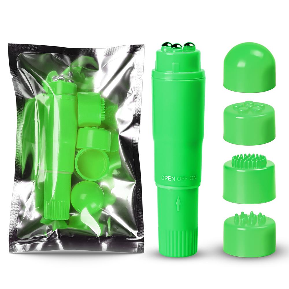 Green Powerful Pocket Vibrator