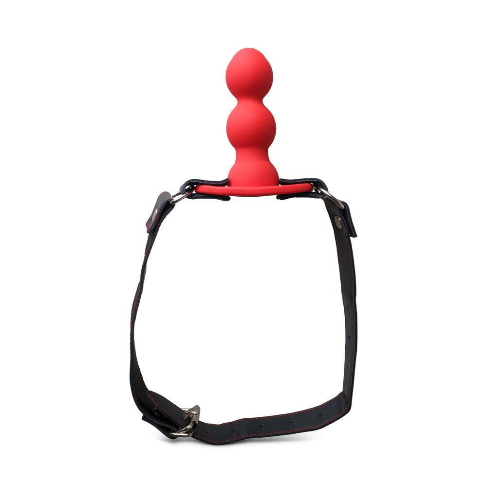 Leg Harness with Red Silicone Dildo - Type II