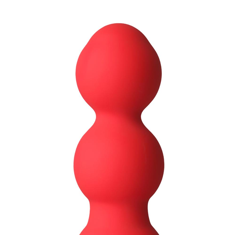 Leg Harness with Red Silicone Dildo - Type II