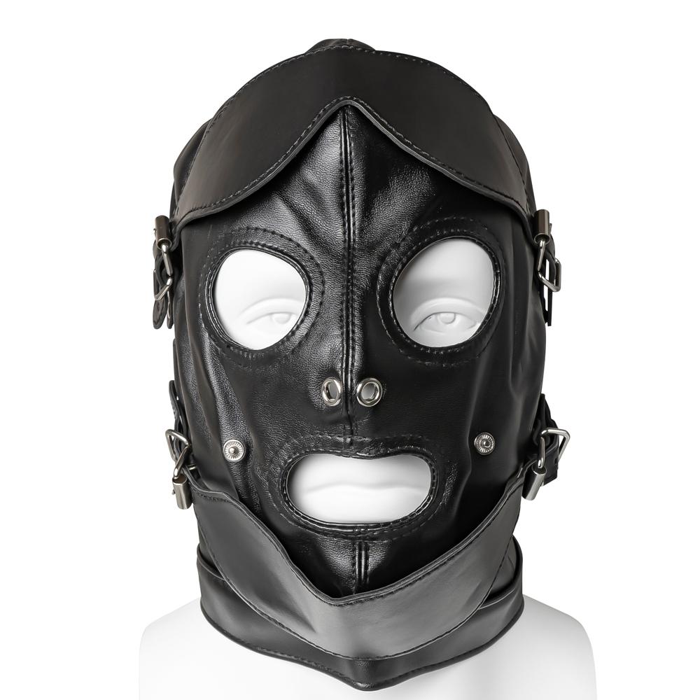 Luxury Mask Hood with Mask and Ball Gag