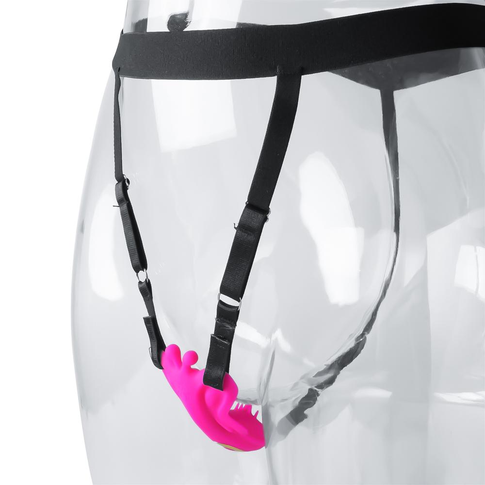 Magenta 10-Speed App-Controlled Wearable Waterproof Vibrator