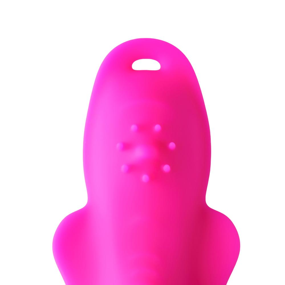 Magenta 10-Speed App-Controlled Wearable Waterproof Vibrator