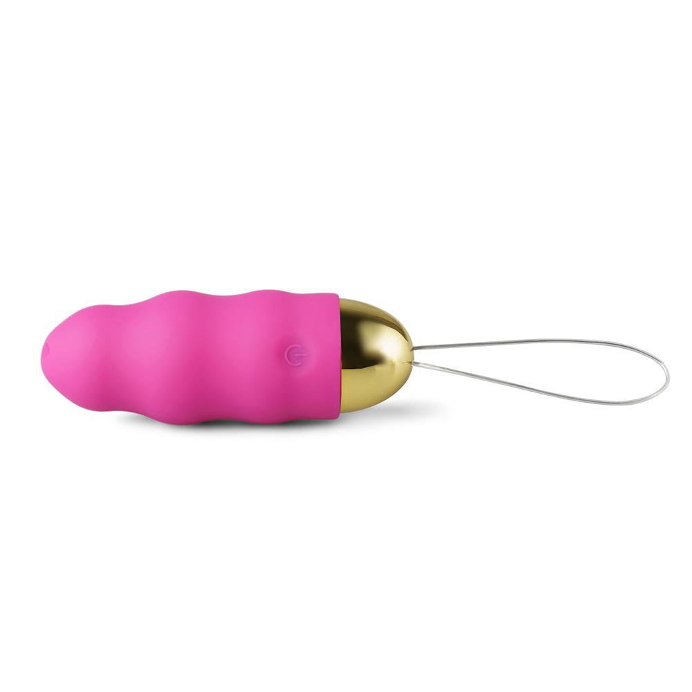 Magenta Color 10 Speeds Rechargeable Remote Control Vibrator