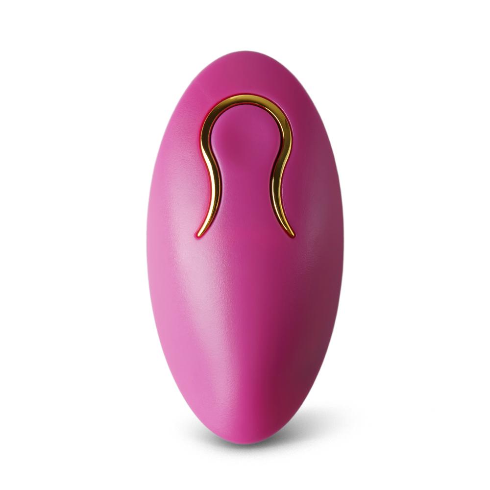 Magenta Color 10 Speeds Rechargeable Remote Control Vibrator