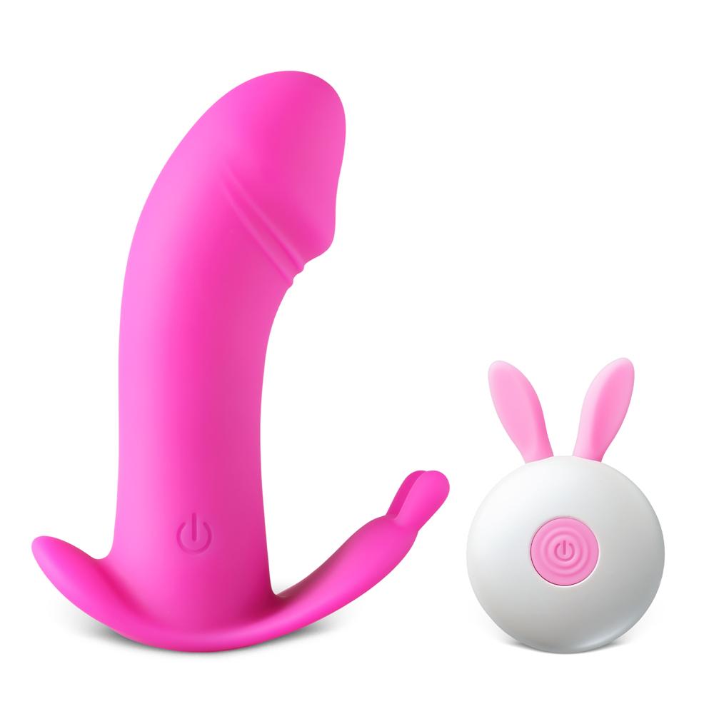 Magenta Color 12-Speed Remote Control Rechargeable Silicone G-Spot Vibrator