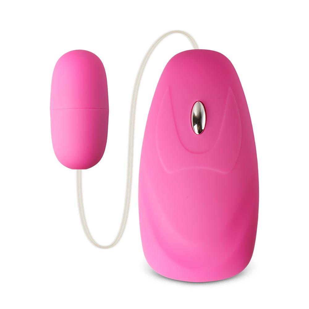 Magenta Color 12 Speeds Mouse Shape Vibrating Egg