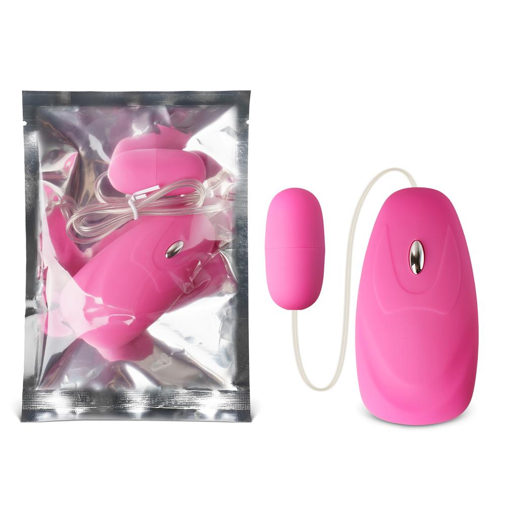 Magenta Color 12 Speeds Mouse Shape Vibrating Egg