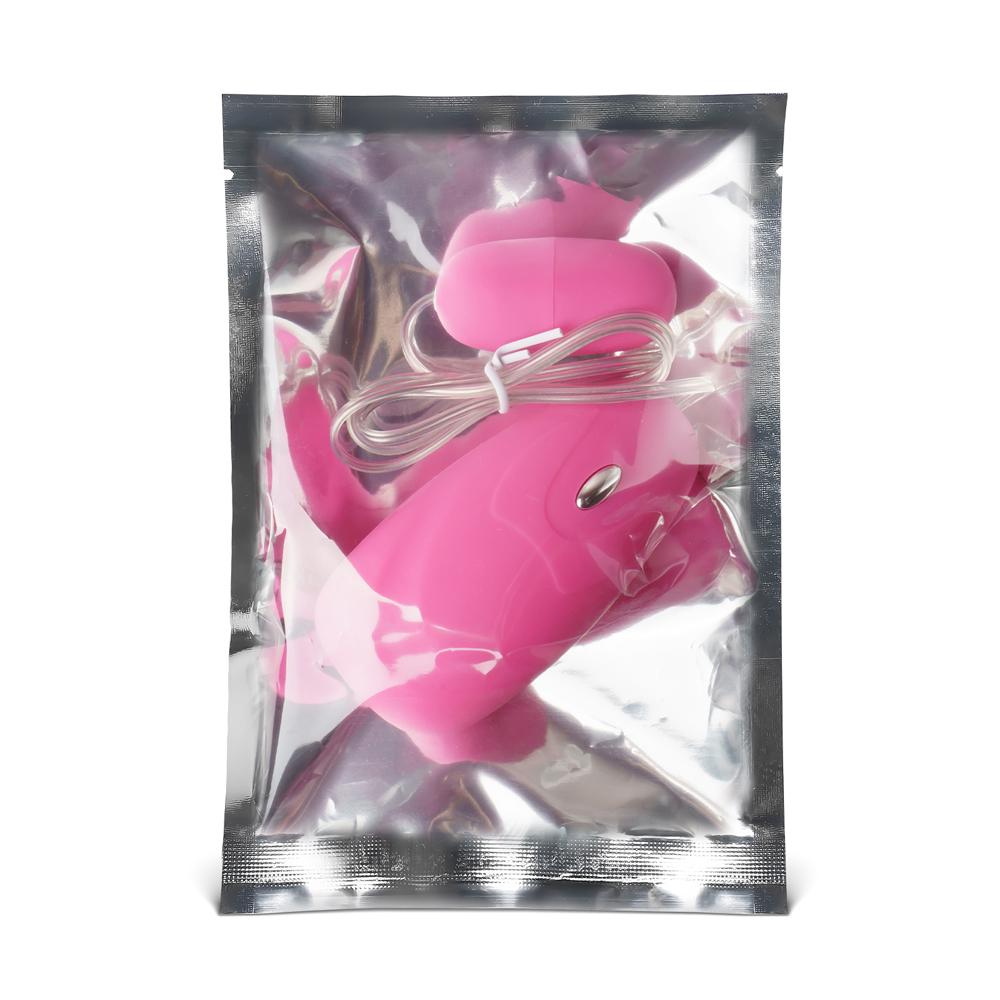 Magenta Color 12 Speeds Mouse Shape Vibrating Egg