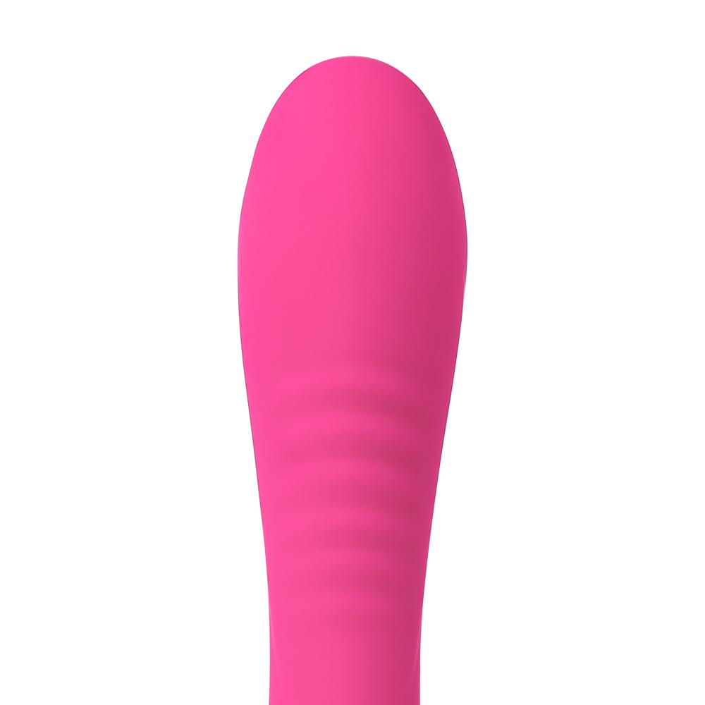 Magenta Color 9 Speeds Rechargeable Classic Silicone Vibrator