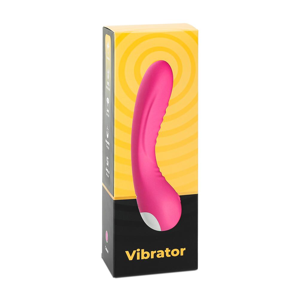 Magenta Color 9 Speeds Rechargeable Classic Silicone Vibrator