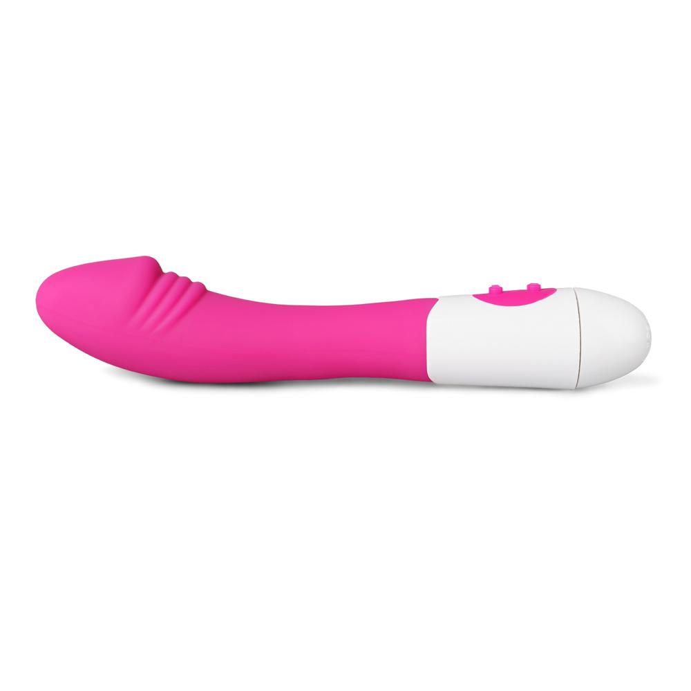 Magenta Color Silicone Dildo Vibrator