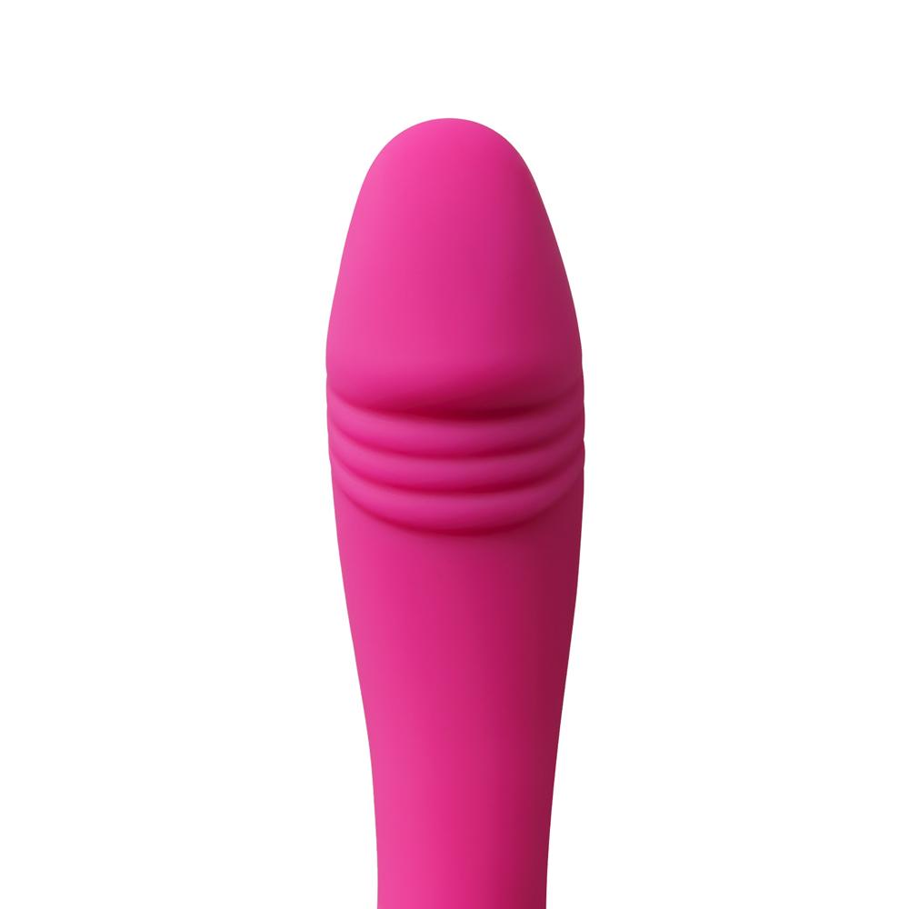 Magenta Color Silicone Dildo Vibrator