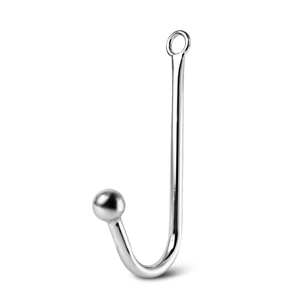 Metal Anal Hook with Ball