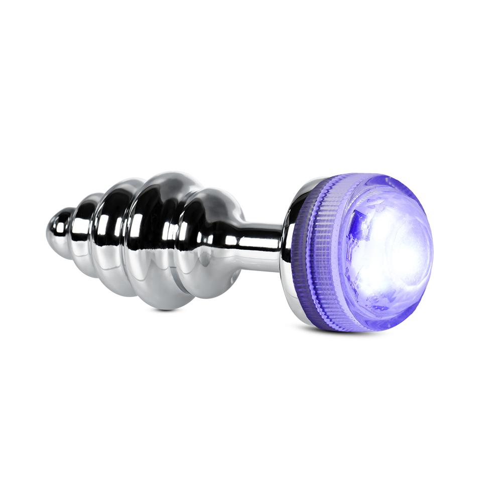 Metal Butt Plug with Light Type III ( Non Vibrating )