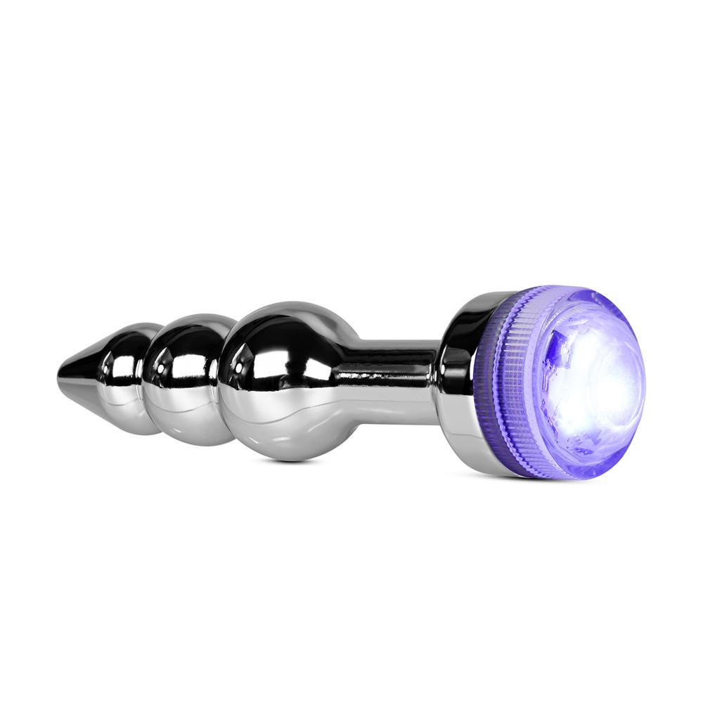 Metal Butt Plug with Light Type IV ( Non Vibrating )