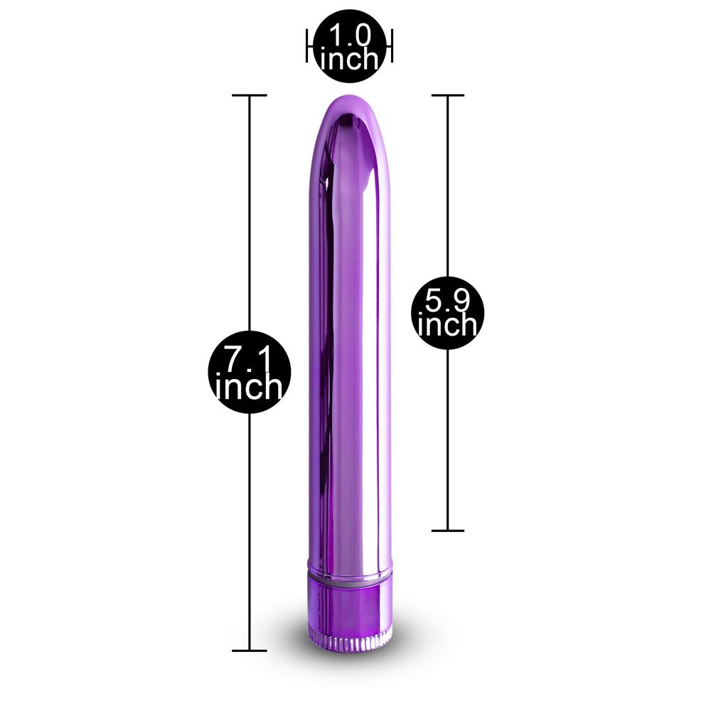 Metallic Purple Classic Waterproof Vibrator