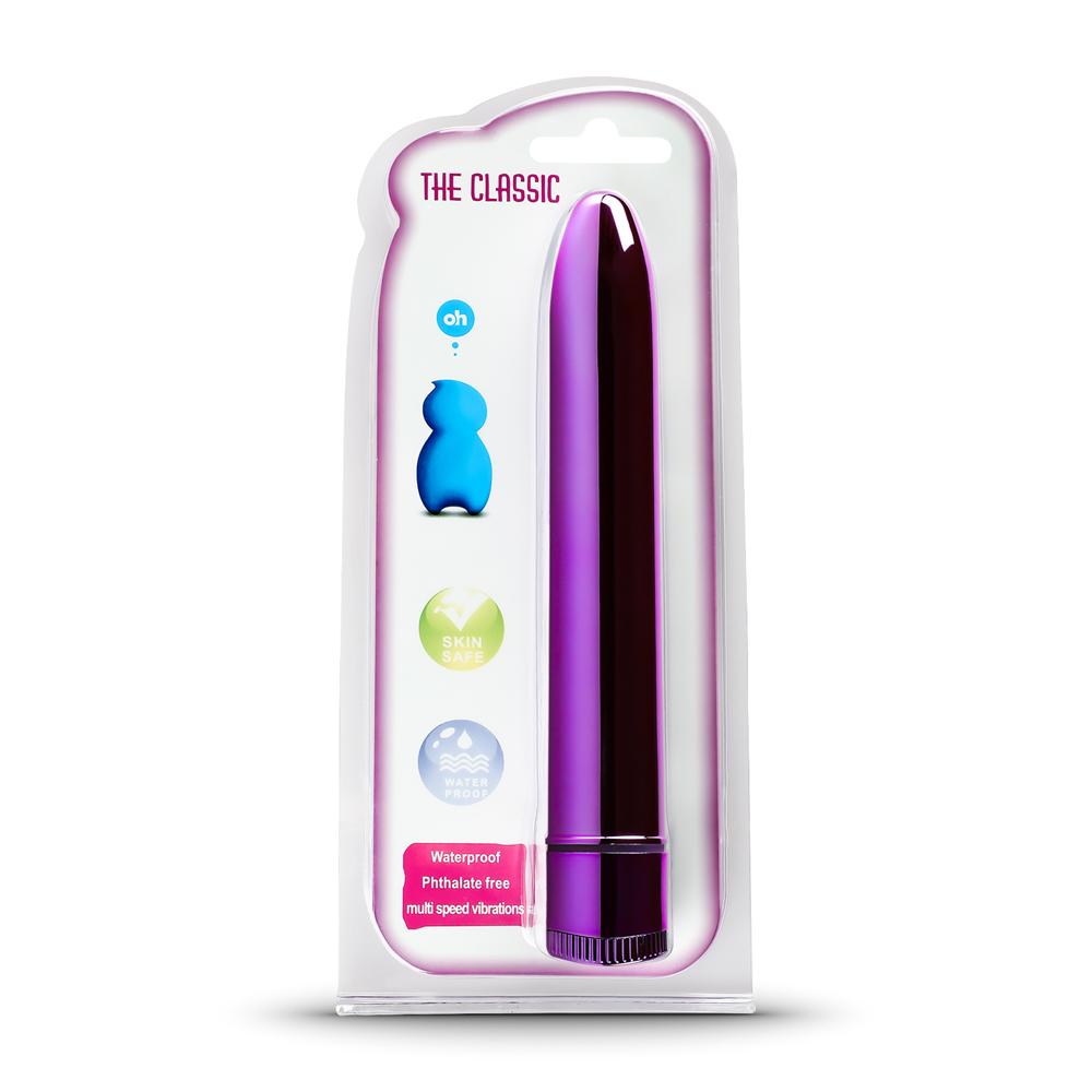 Metallic Purple Classic Waterproof Vibrator