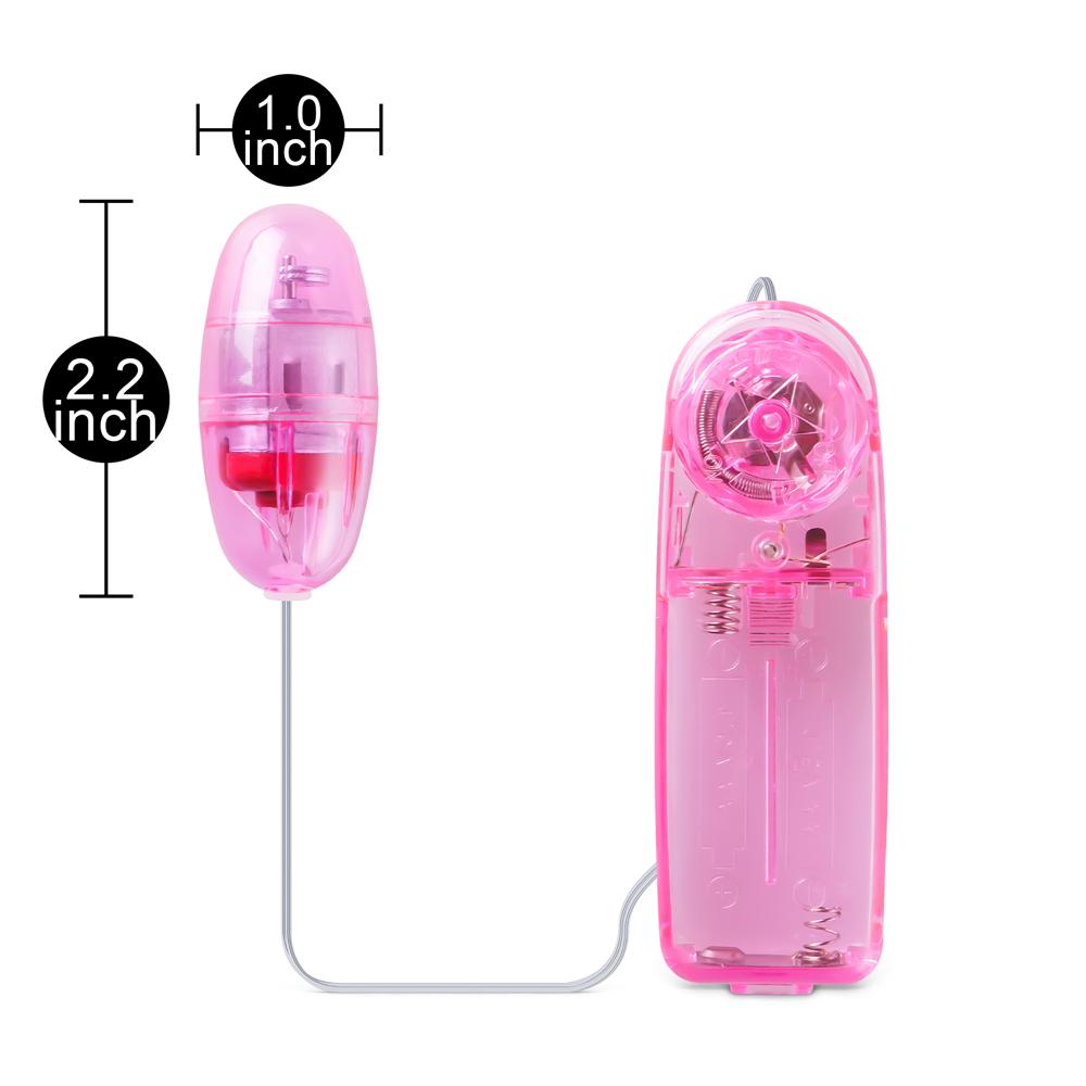 Multi-Speed Pink Basic Vibrating Egg