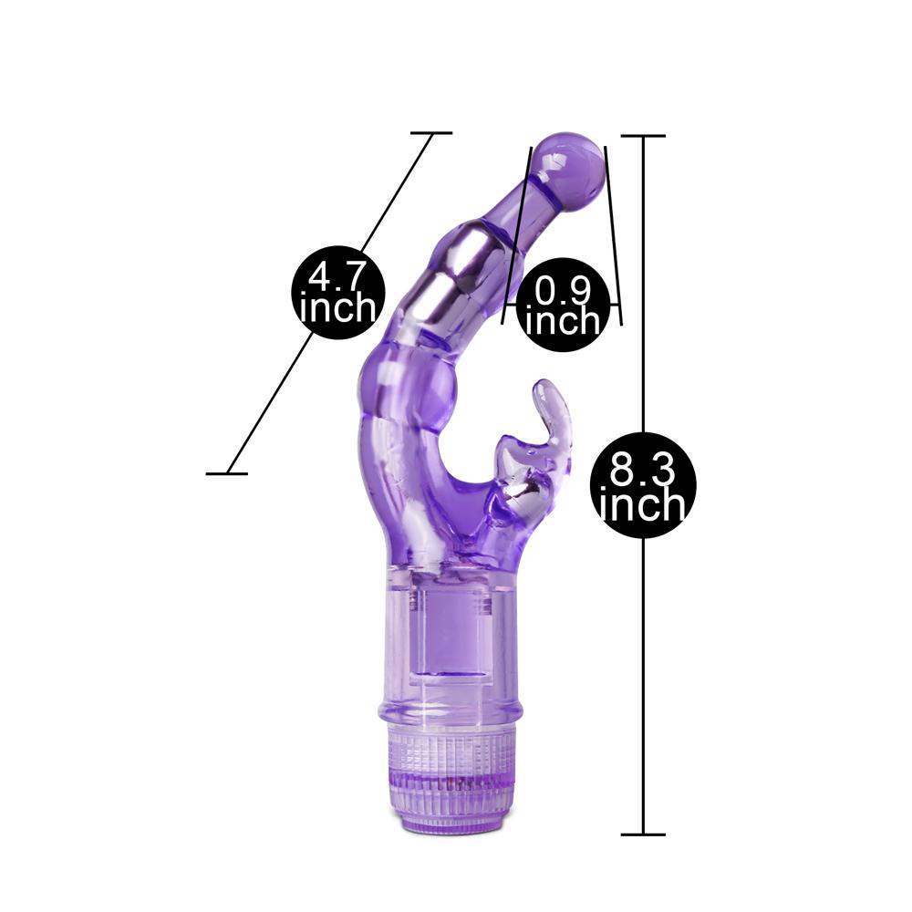 Multi-Speed TPE G-Spot Beaded Vibrator