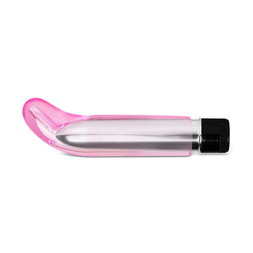 Multiple-Speed Pink Color G-Spot Vibrator with TPE Sleeve