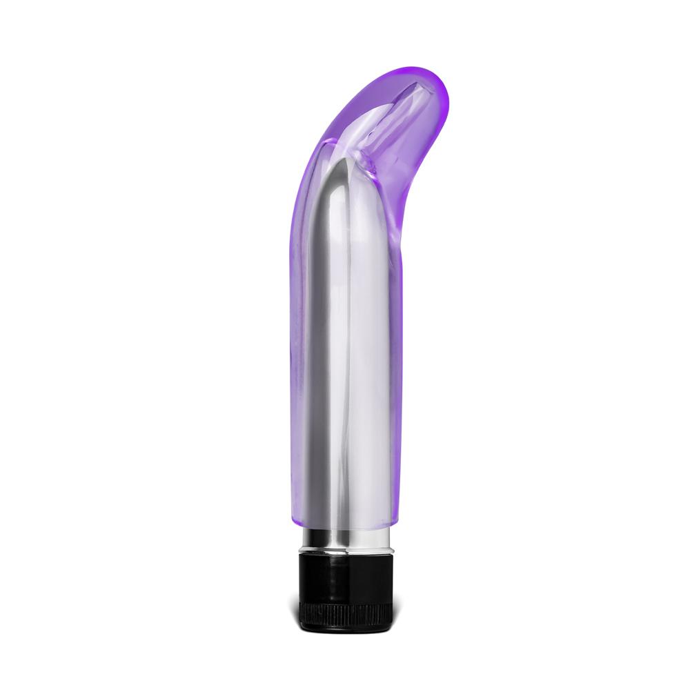 Multiple-Speed Purple Color G-Spot Vibrator with TPE Sleeve