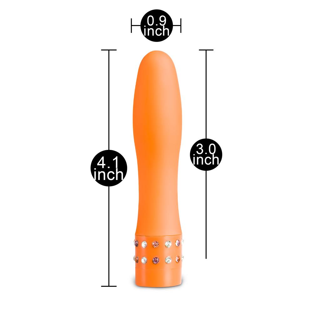 Orange Color Jewelry Mini Vibrator