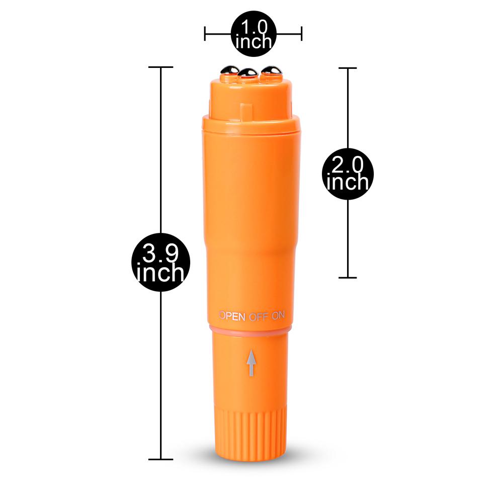 Orange Powerful Pocket Vibrator