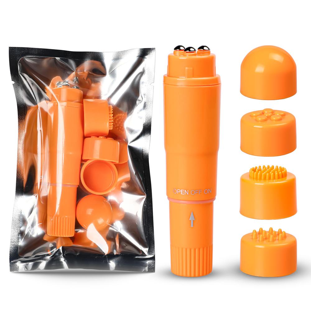 Orange Powerful Pocket Vibrator