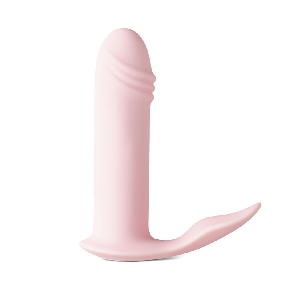 Pink 10-Speed App-Controlled Vibrating Dildo