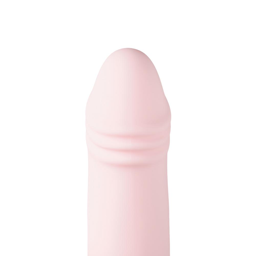 Pink 10-Speed App-Controlled Vibrating Dildo