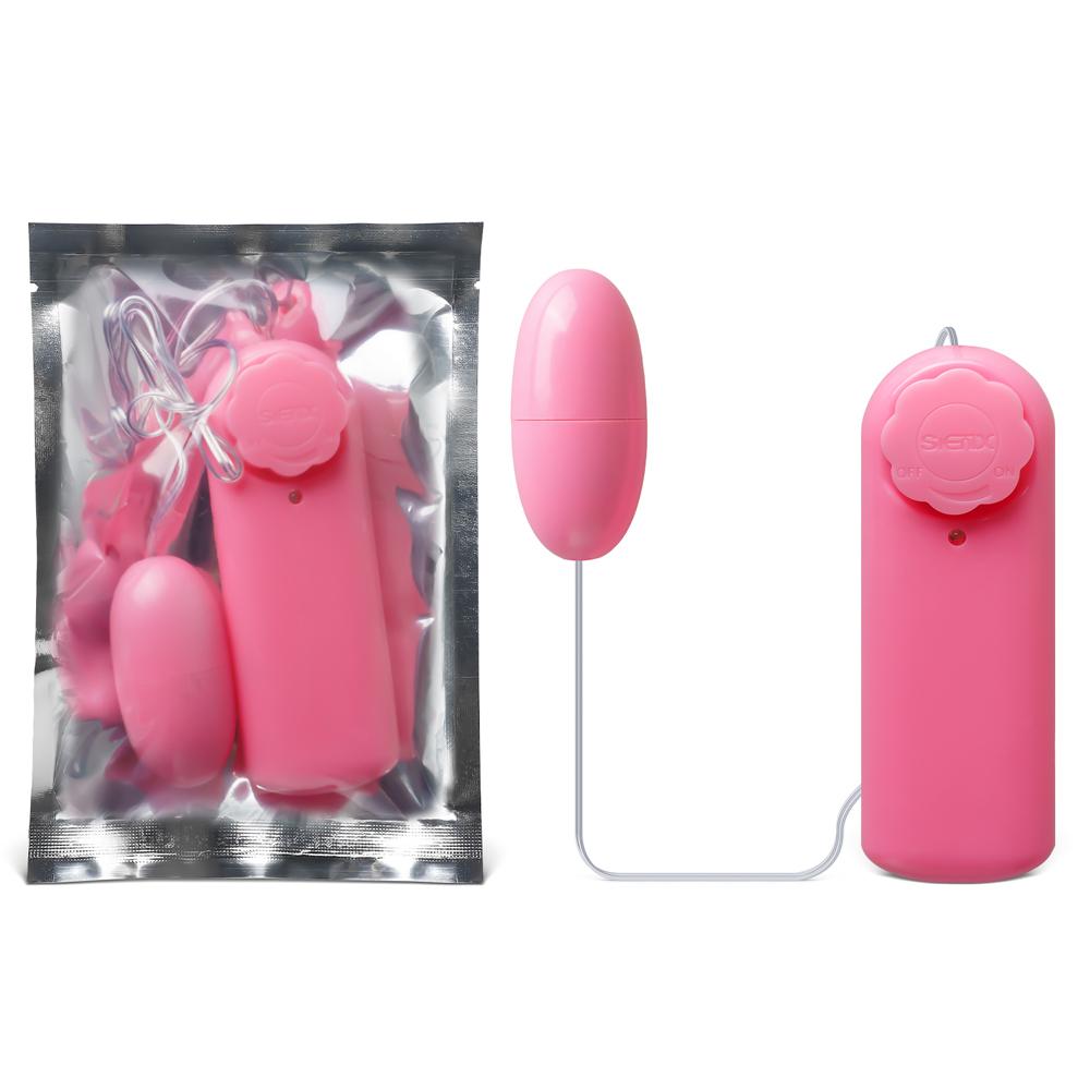 Pink Battery-Operated Multi-Speed Classic Vibrating Egg (Foil Bag)