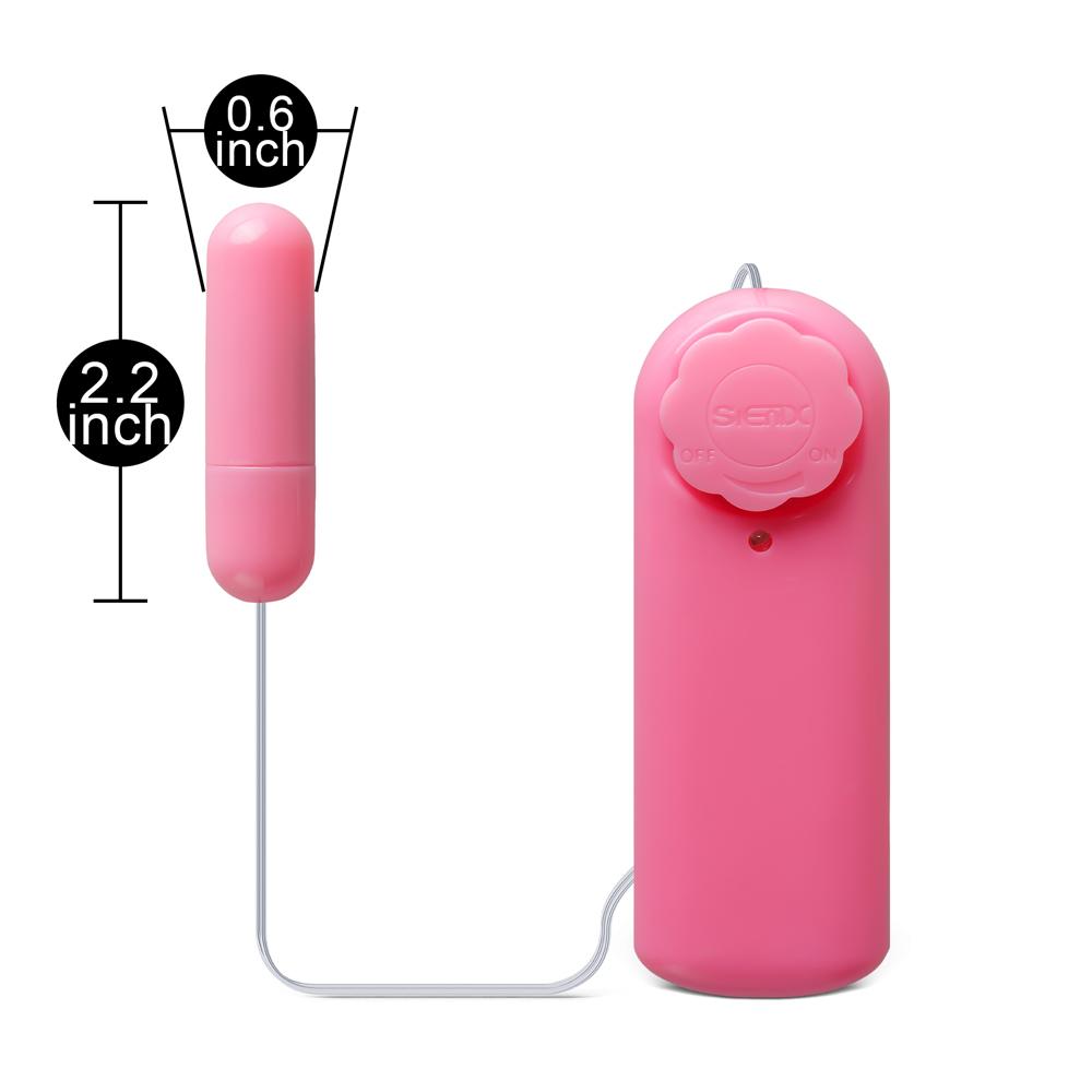 Pink Battery-Operated Multi-Speed Slim Vibrating Egg (Foil Bag)