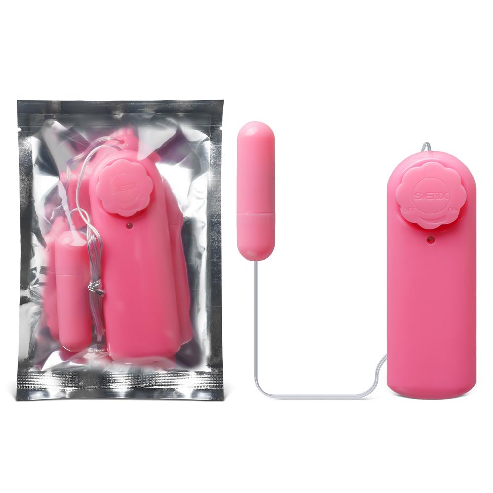 Pink Battery-Operated Multi-Speed Slim Vibrating Egg (Foil Bag)