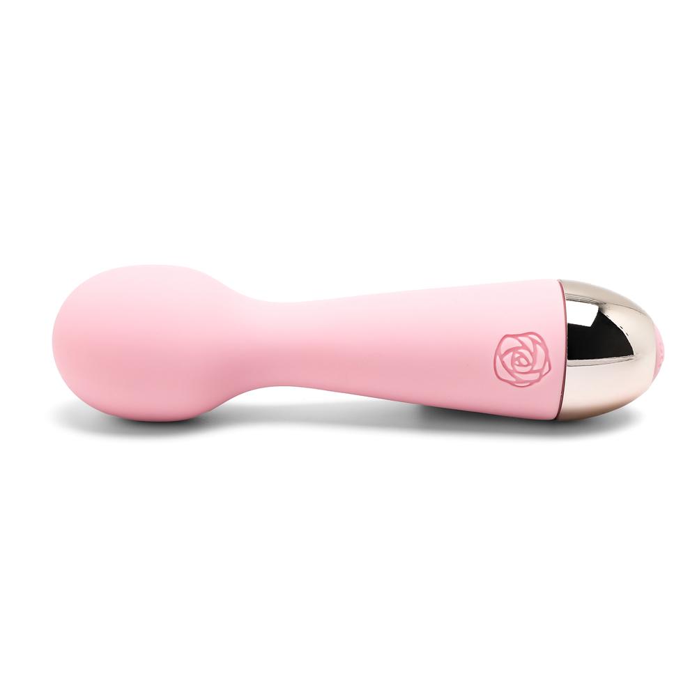 Pink Color 10-Speed Mini Vibrating Rechargeable Wand Massager