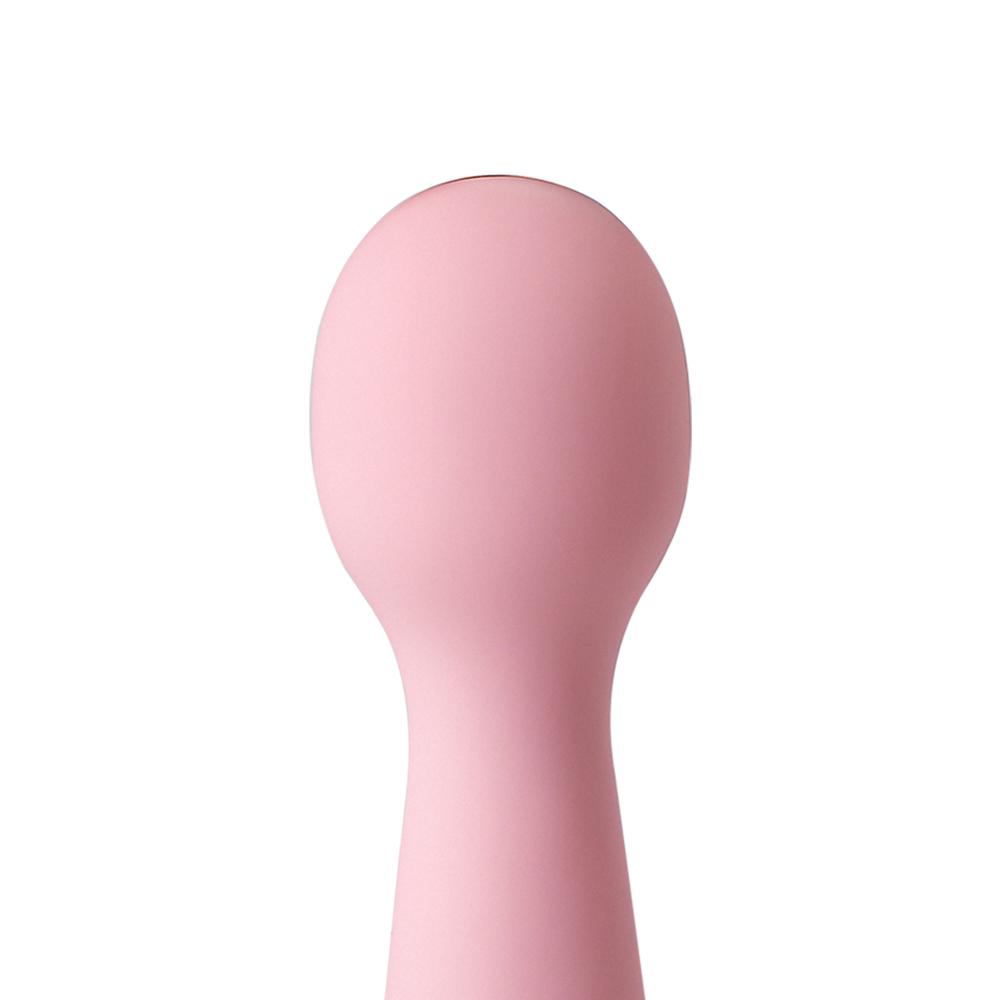 Pink Color 10-Speed Mini Vibrating Rechargeable Wand Massager