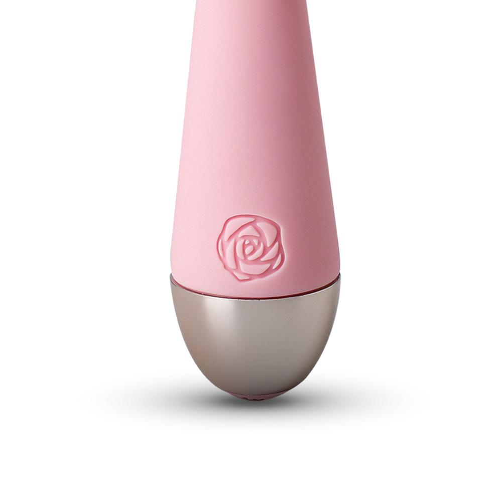 Pink Color 10-Speed Mini Vibrating Rechargeable Wand Massager