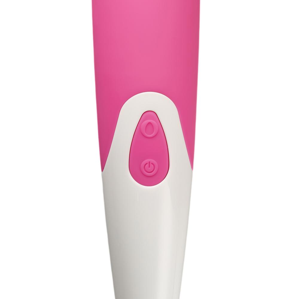 Pink Color 10-Speed Waterproof Rechargeable Wand Massager (USB Recharging)