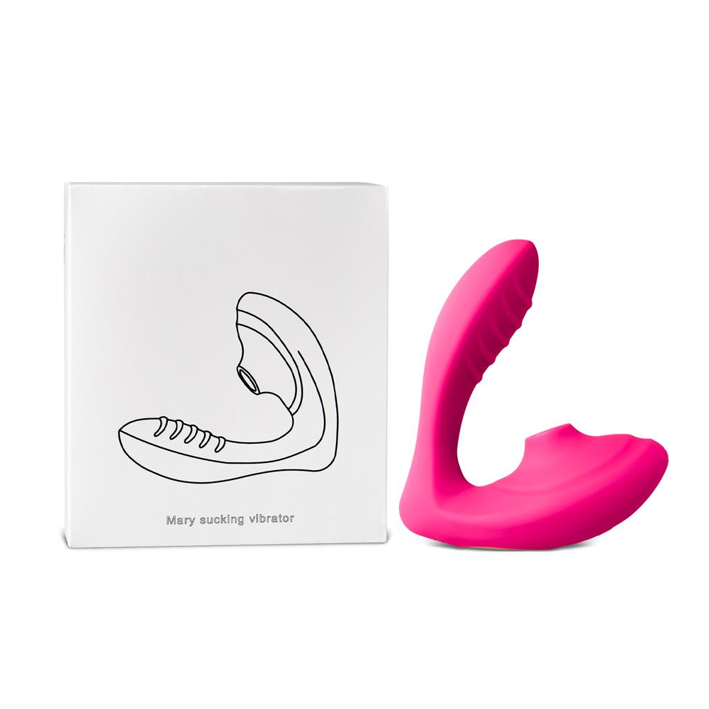 Pink Color 10 Speeds Clitoral Sucking Stimulator and G-Spot Vibrator