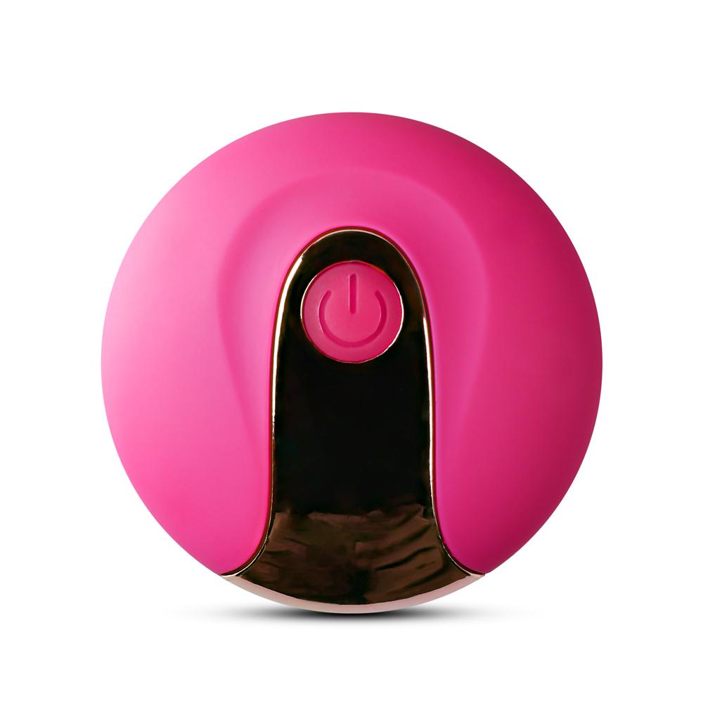 Pink Color 10 Speeds Rechargeable Silicone Remote Control Vibrating Egg