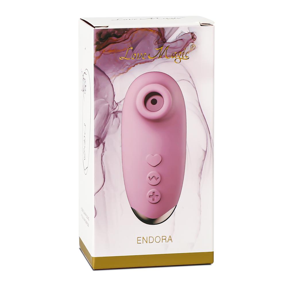 Pink Color 10 Speeds Silicone Clitoral Sucking Stimulator